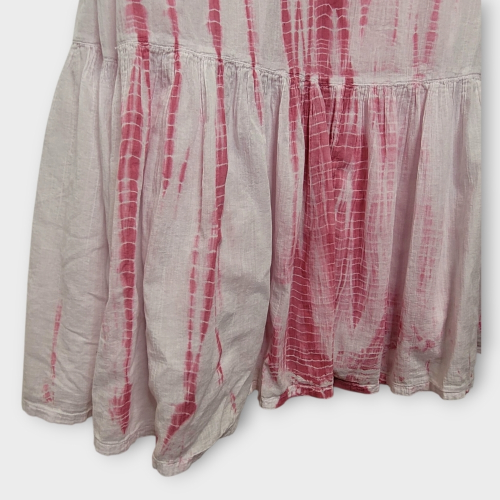 J. Jill Pink and White Tie-Dye Maxi Sundress - Picture 3 of 7